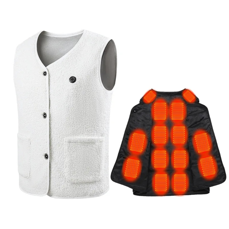 Gilet Chauffant USB 16 Zones – Homme & Femme