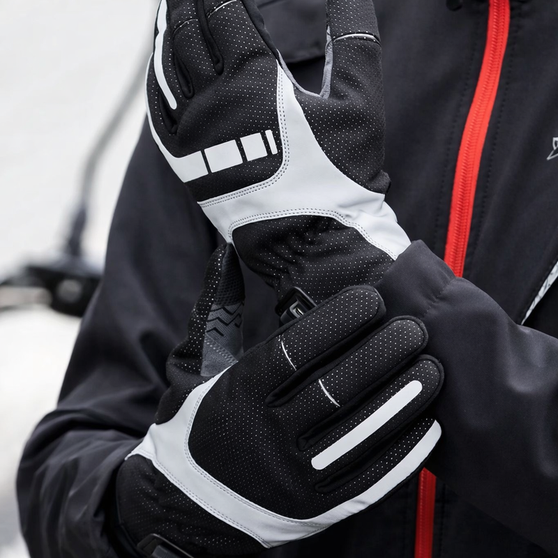 Gants Chauffants USB Vélo Hiver – Tactiles & Coupe-Vent