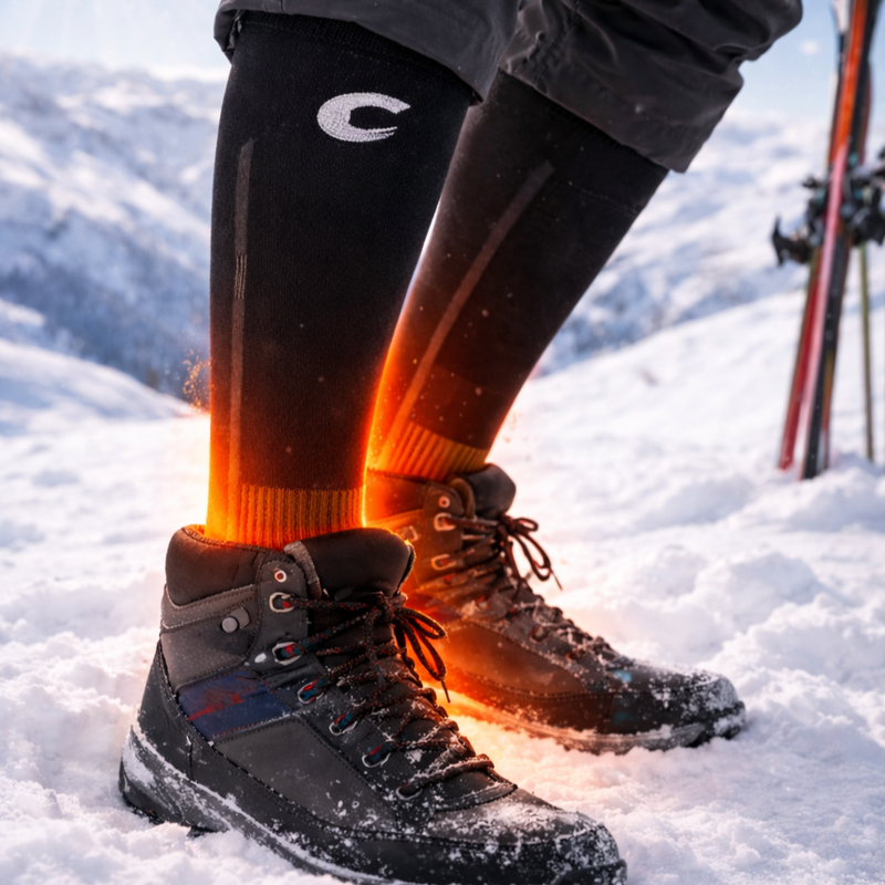 Chauffwear Chaussettes Chauffantes Thermiques 35°C Respirantes | Unisexe