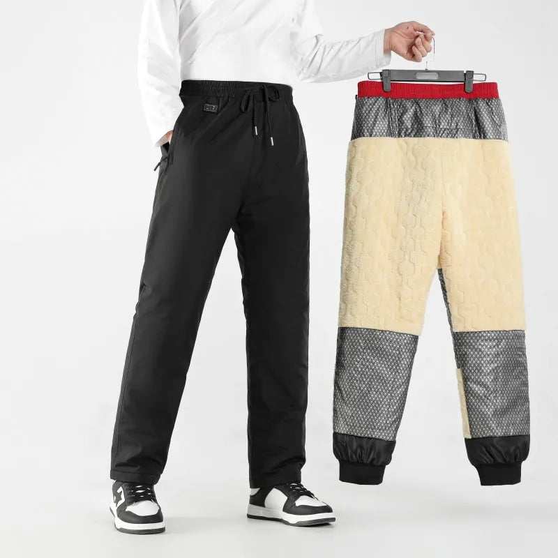 Pantalon chauffant USB 15 zones – Hiver extérieur, anti-froid, épaissi