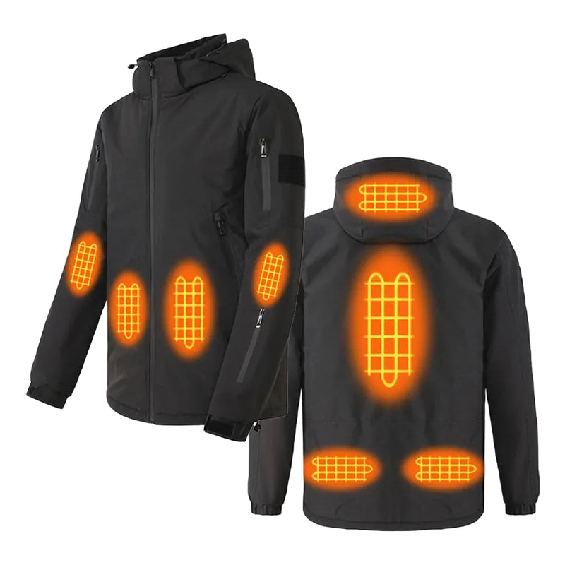 Veste Chauffante Intelligente USB 8 Zones