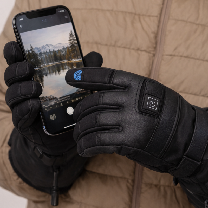 Gants Chauffants Tactiques – Moto & Vélo